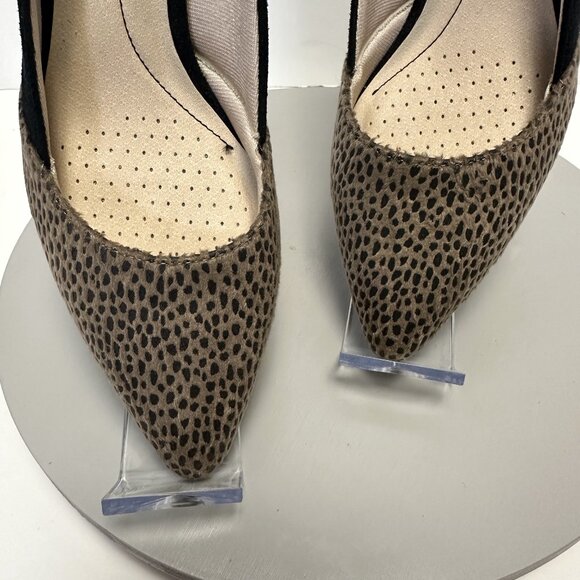 Life Stride Soft Systems Sasha Women's Size 7.5 Pumps Black Leopard - Picture 2 of 6